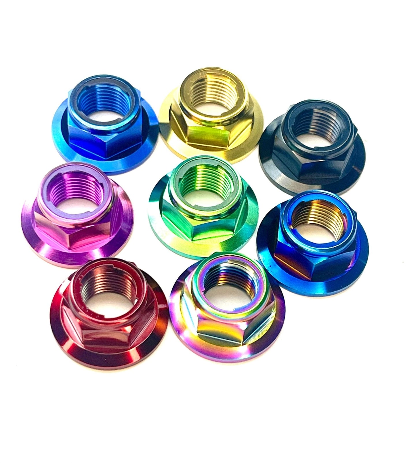 Titanium Jackshaft Nut for Surron, Segway, E-Ride Pro - Riot Racing
