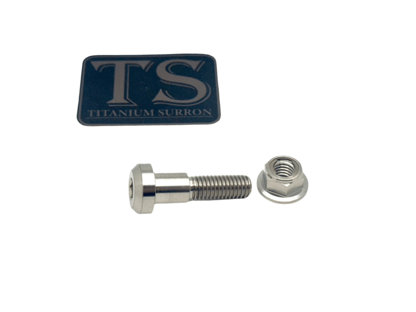 Titanium Kickstand Bolt/ Nut Set- Talaria - Riot Racing