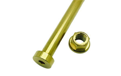 Titanium Rear Axle and Nut - Talaria - Riot Racing