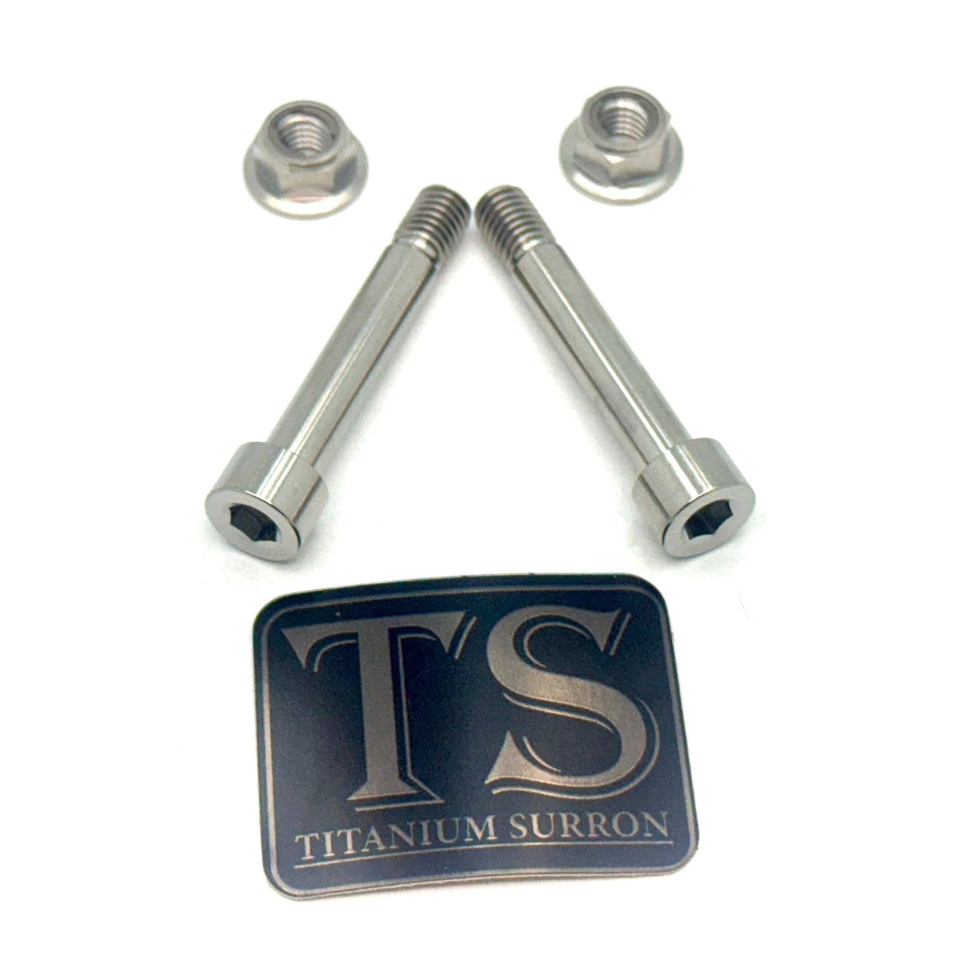 Titanium Rear Shock Mount Hardware (4 Pieces) E-Ride Pro - Riot Racing