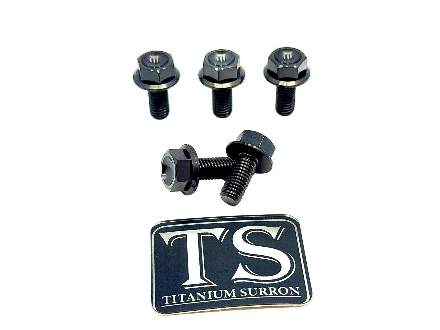 Titanium Rear Sprocket Bolts - E-Moto - Riot Racing