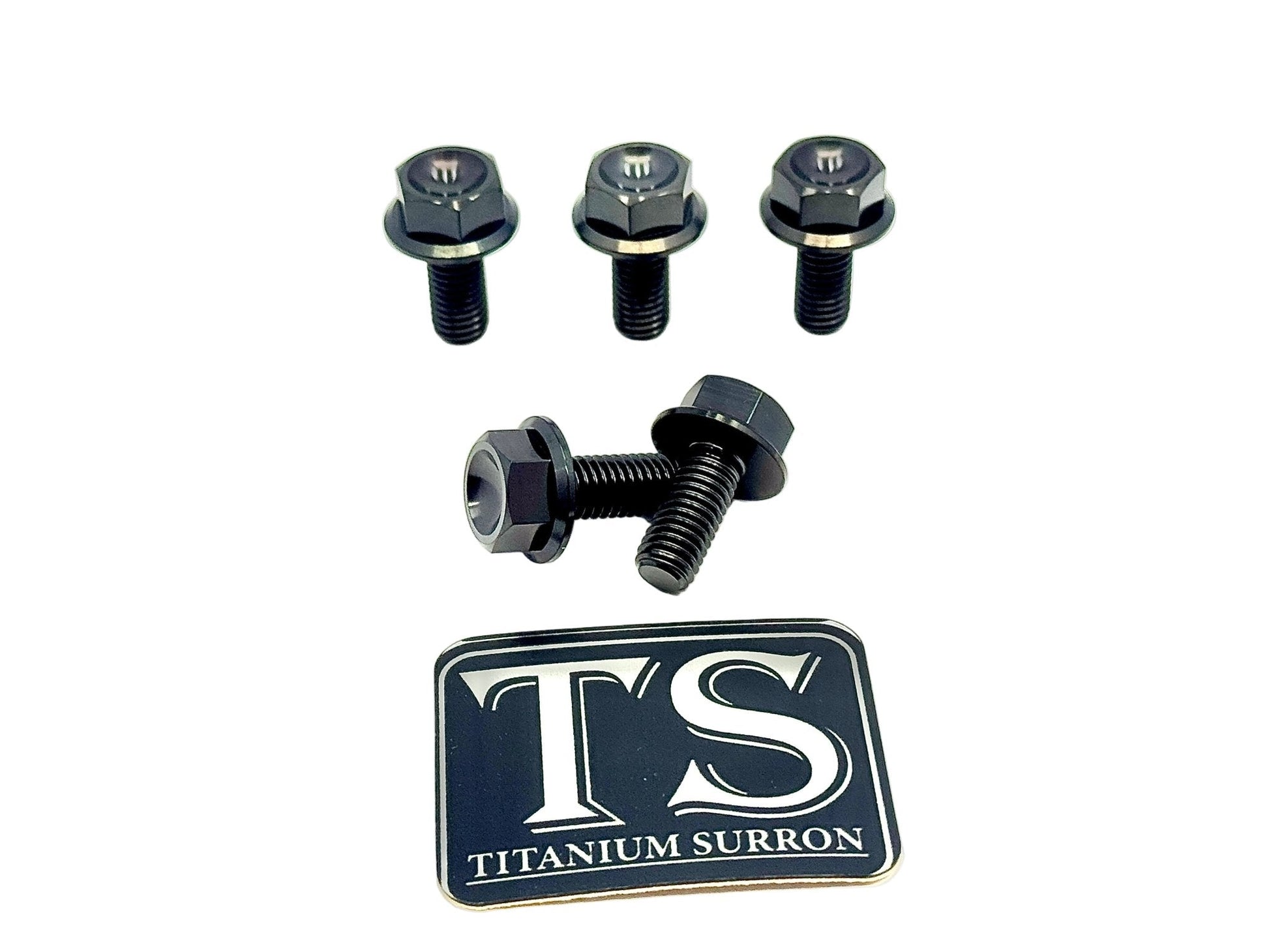 Titanium Rear Sprocket Bolts - E-Moto - Riot Racing