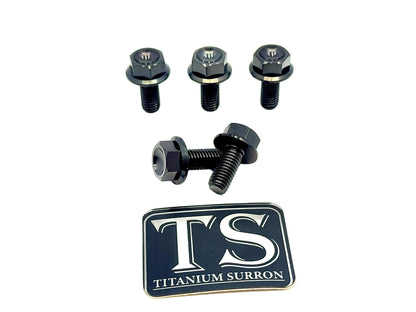 Titanium Rear Sprocket Bolts - E-Moto - Riot Racing