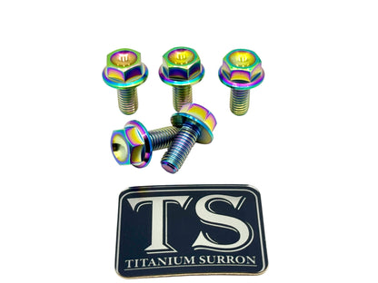 Titanium Rear Sprocket Bolts - E-Moto - Riot Racing