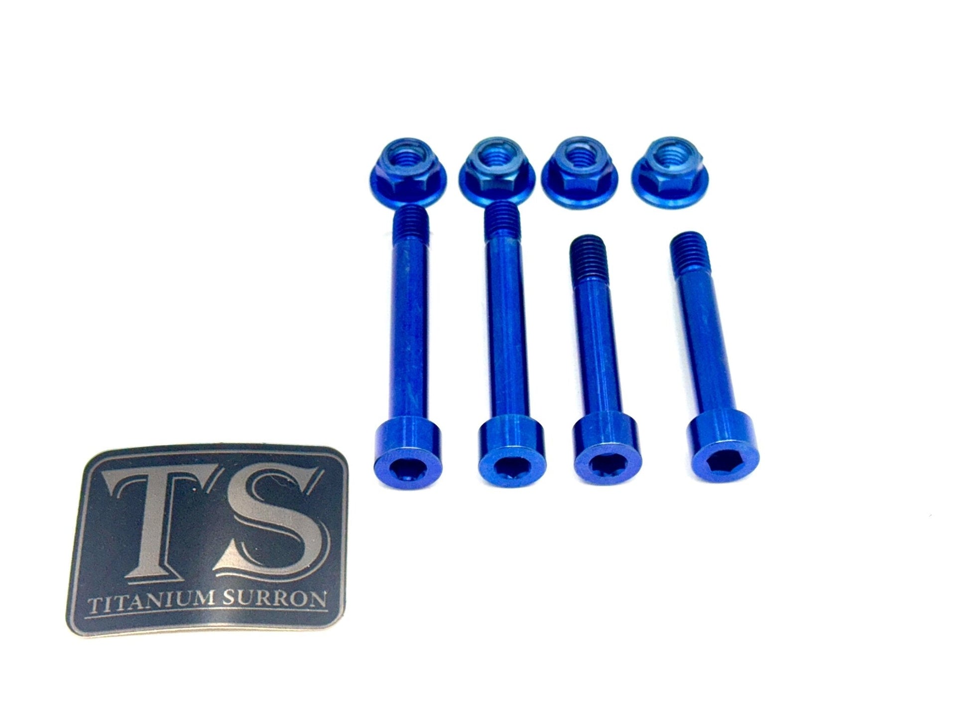 Titanium Rear Suspension/ Linkage  Bolt Kit for E-Ride Pro - Riot Racing