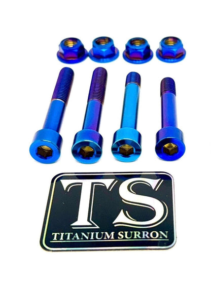 Titanium Rear Suspension/ Linkage Bolt Kit for Surron LBX & Segway X260 - Riot Racing