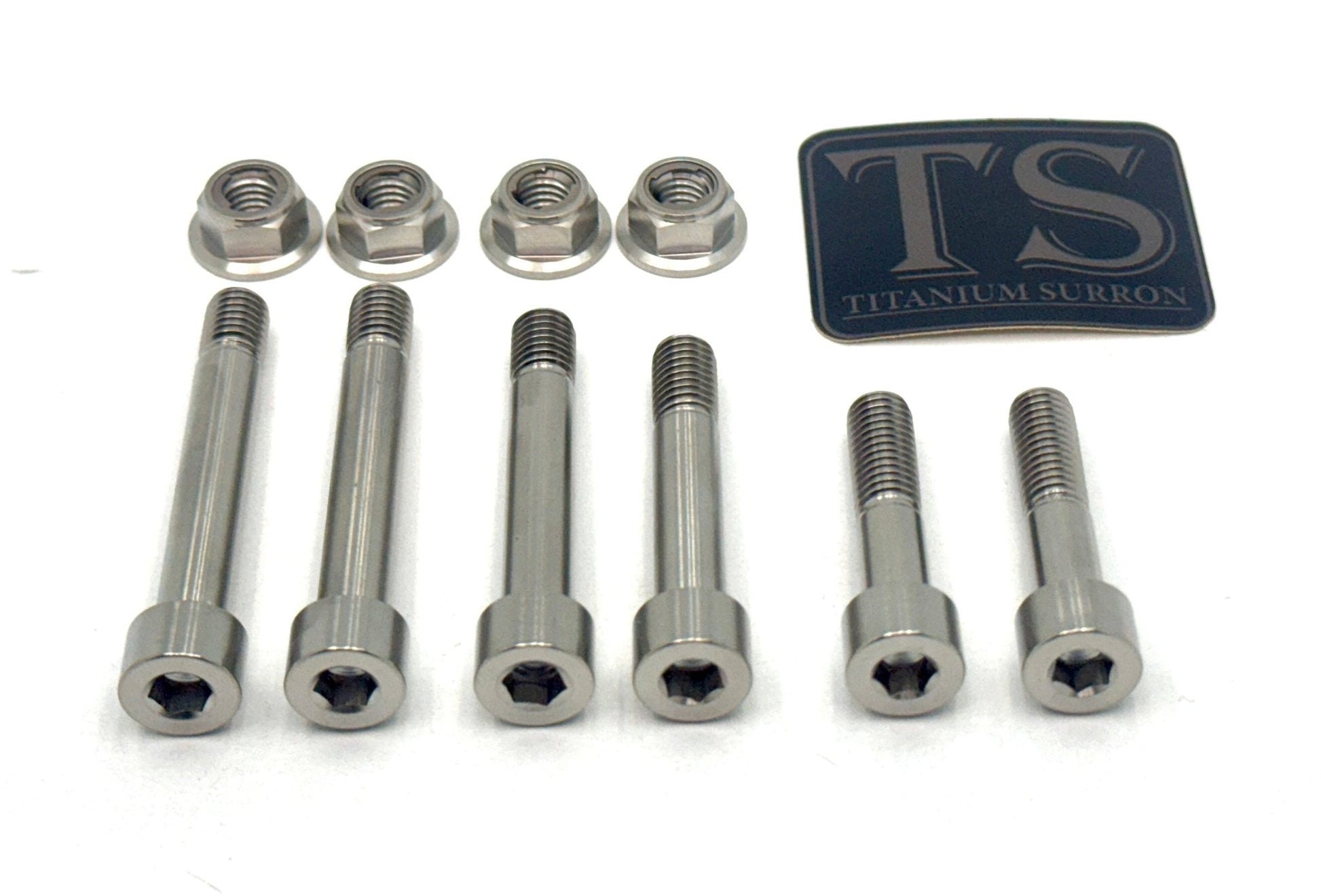 Titanium Rear Suspension/ Linkage Bolt Kit for Surron LBX & Segway X260 - Riot Racing