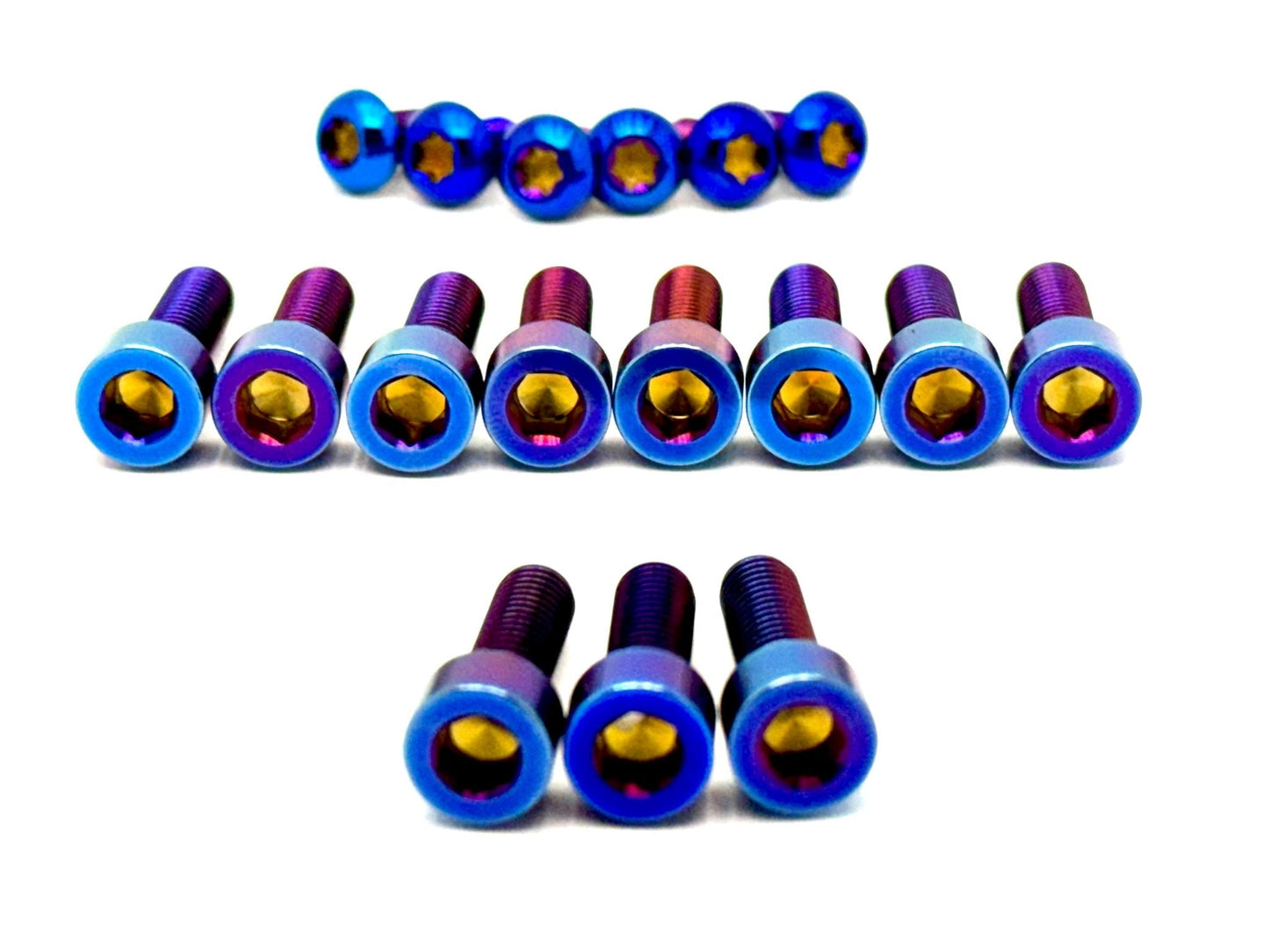 Titanium Altis Sigma Front Fork Bolt Kit - Riot Racing