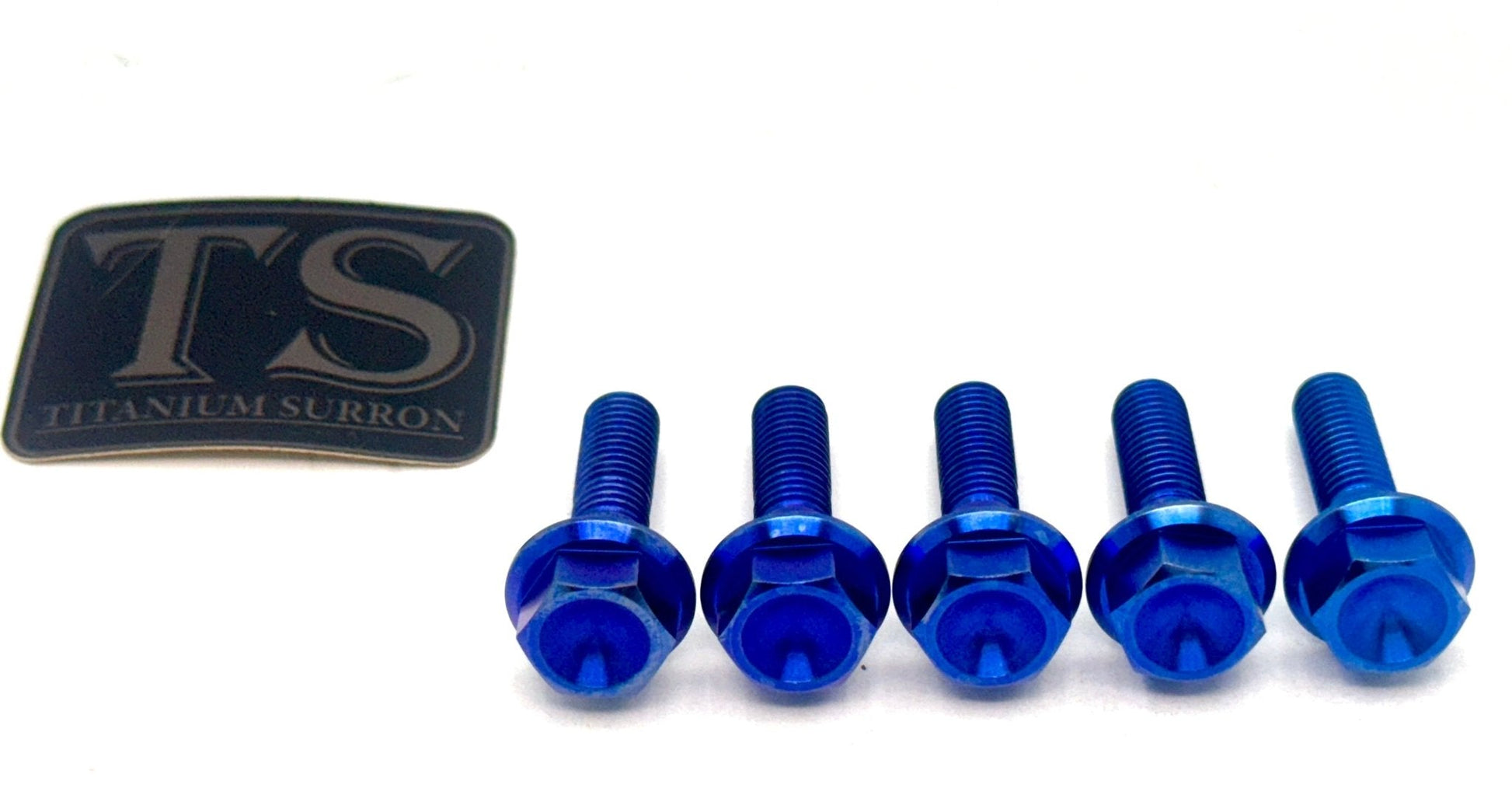 Titanium Rear Sprocket Bolts - E-Moto - Riot Racing