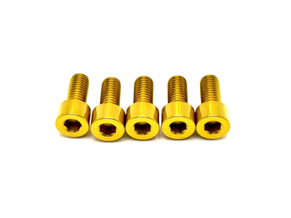 Titanium Rear Sprocket Bolts - E-Moto - Riot Racing