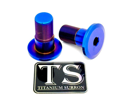 Titanium Talaria Sting Swingarm Bolts (set of two) - Riot Racing